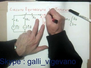 Il Teorema di Thevenin per i circuiti : risoluzione in diretta di un esercizio.