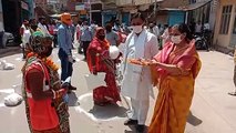 सुल्तानपुर: 304 जरूरतमंदो तक पहुंची BJP की राशन किट