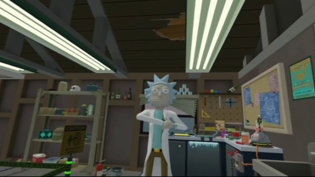 Rick and Morty Virtual Rick-ality on PS4 Part 1