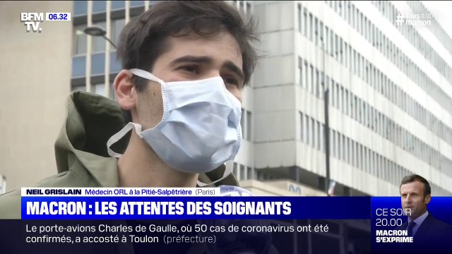 Allocution de Macron: qu'en attendent les soignants ?