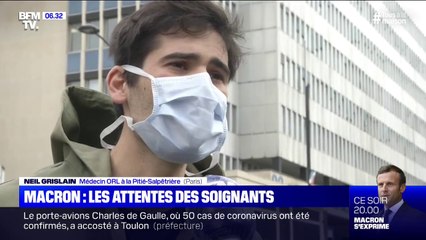 Allocution de Macron: qu'en attendent les soignants ?