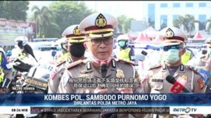 Polisi Akan Lebih Tegas dalam PSBB Hari Ketiga di Jakarta