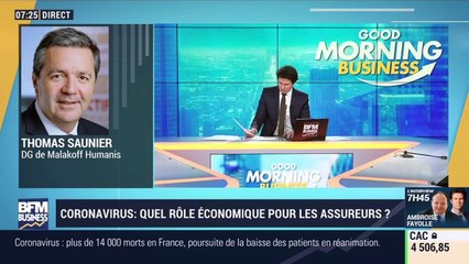 Thomas Saunier (Malakoff) : Quel est le rôle économique des assureurs dans la crise du coronavirus ? - 13/04