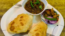 Make chholey bhature at home when shops are closed | Chhole Bhature Recipe | छोले भठूरे
