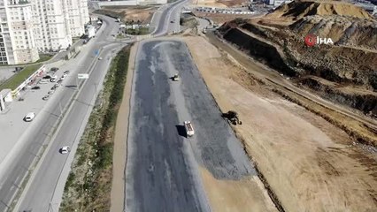 Başakşehir Şehir Hastanesi yollarında çalışmalar tüm hızıyla devam ediyor