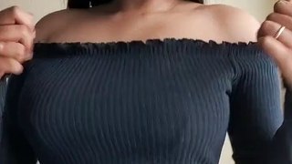 India girl showing hot sexy tik tok video