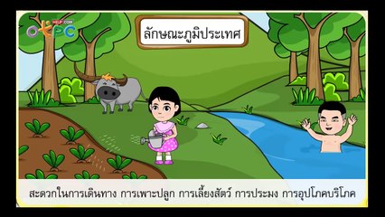 ปัจจัยการตั้งถิ่นฐานและพัฒนาการของชุมชน - สื่อการเรียนการสอน สังคม ป.3