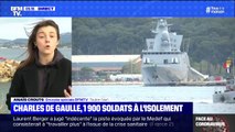 Porte-avions Charles de Gaulle: 1900 soldats à l'isolement