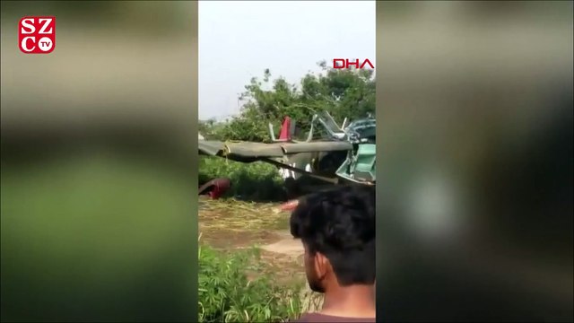 Pakistan'da askeri eğitim uçağı düştü: 2 ölü
