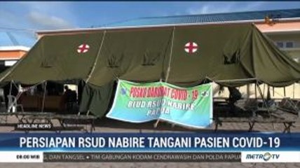 Persiapan RSUD Nabire Tangan Pasien Covid-19