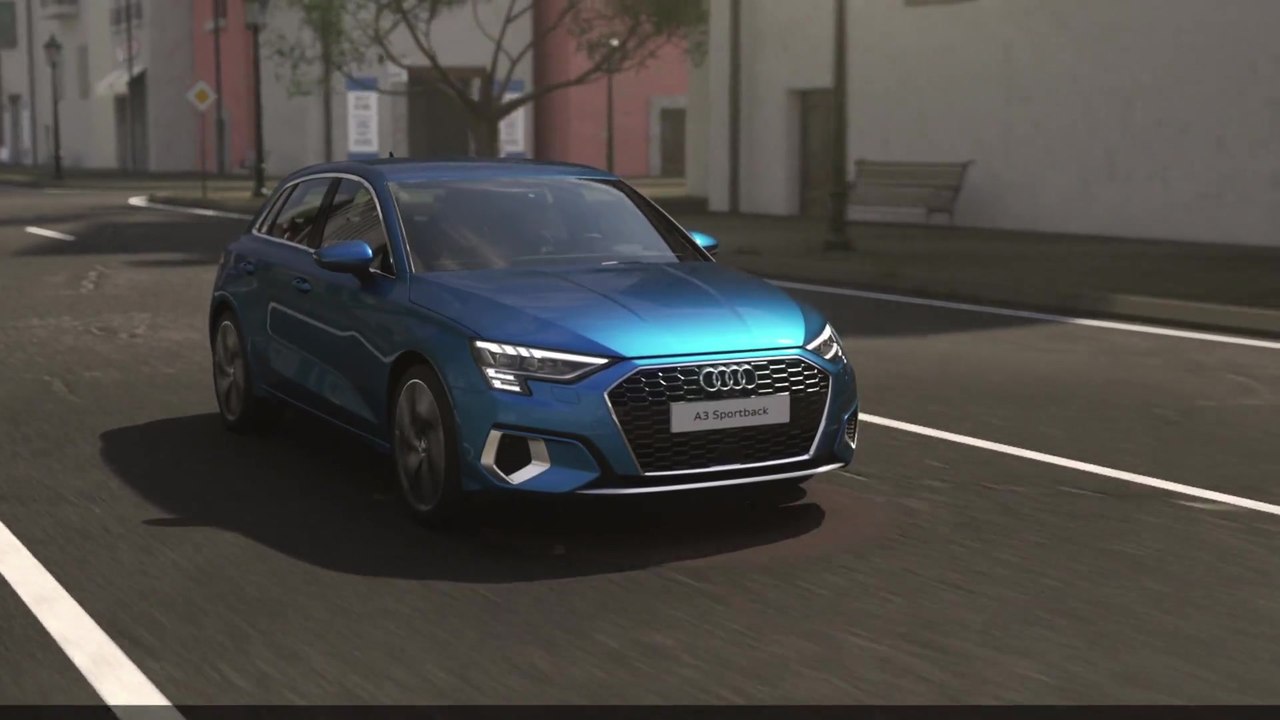 Audi A3 Sportback - Assistenzfunktionen Animation