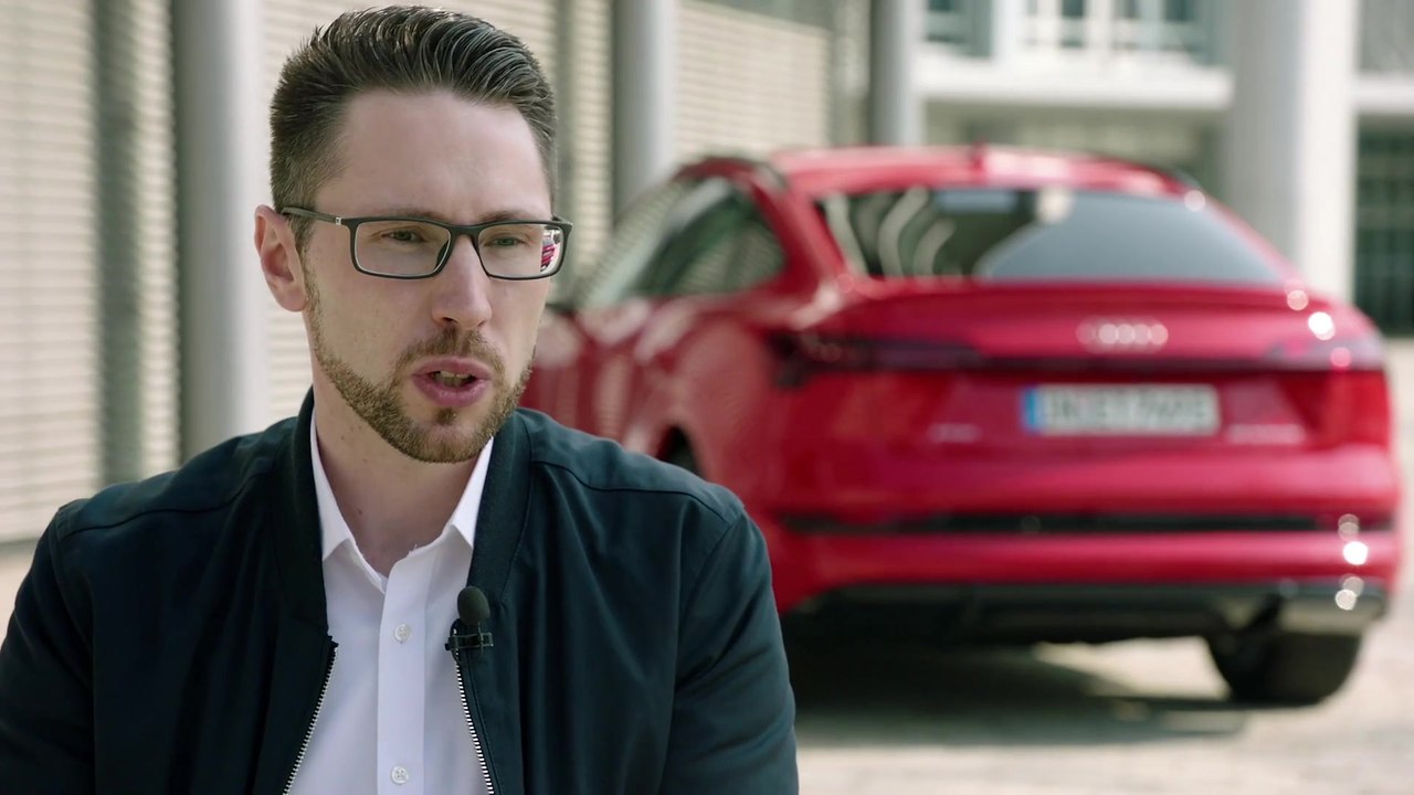 Audi e-tron Sportback presented by Sebastian Dingert, Project Manager