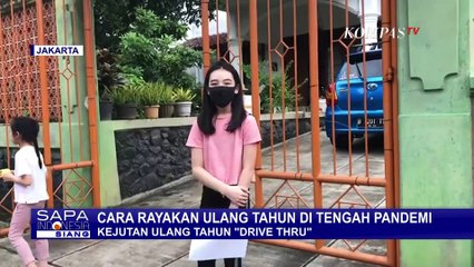 Tak Mau Sahabatnya Bersedih, Kejutan Ulang Tahun Diberikan dengan Cara Drive Thru
