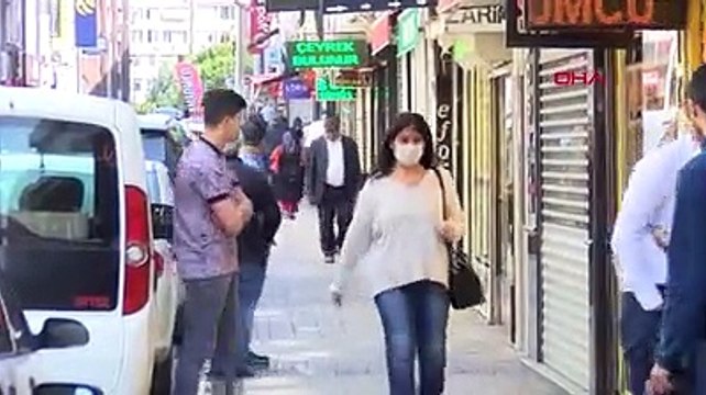 Sokağa çıkma yasağı sona erdi, cadde ve sokaklarda yoğunluk oluştu