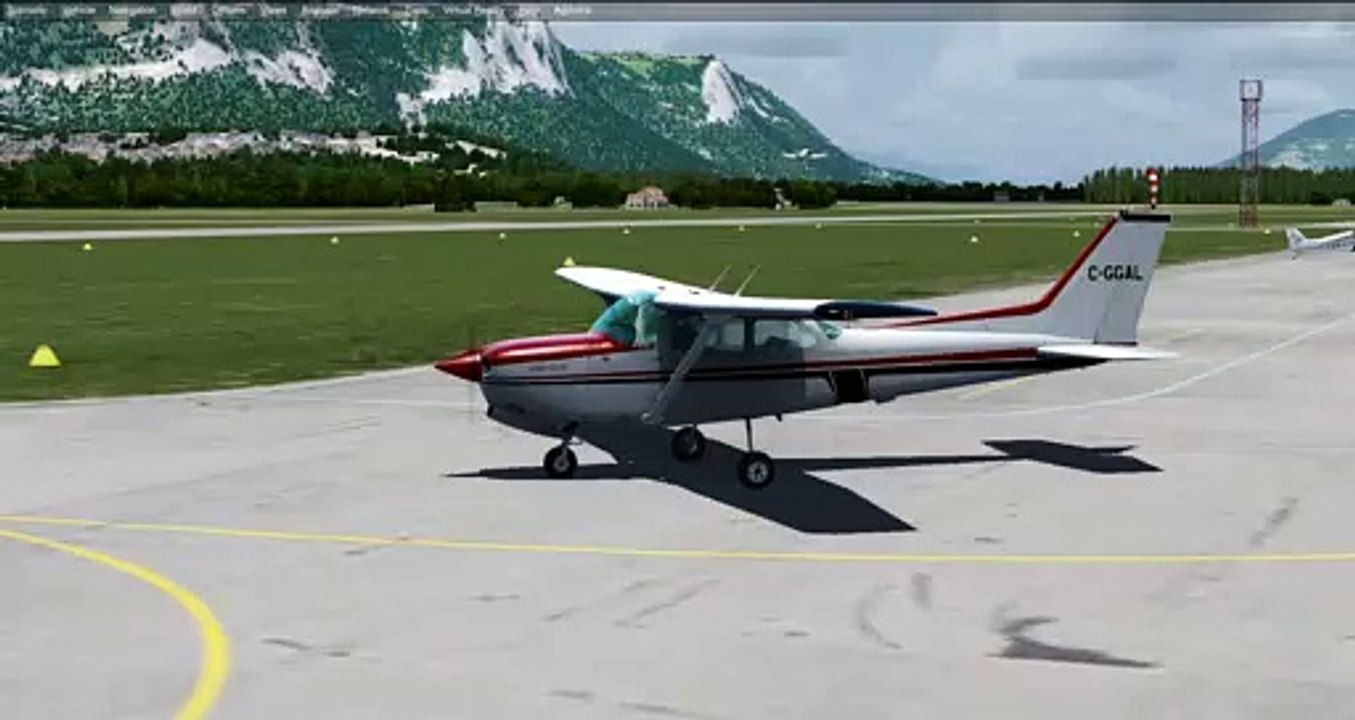 Grenoble LE VERSOUD - Scènes LLH +France VFR + Traffic VFR France VFR