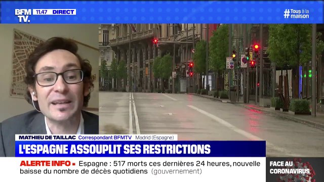 Confinement: l'Espagne assouplit ses restrictions
