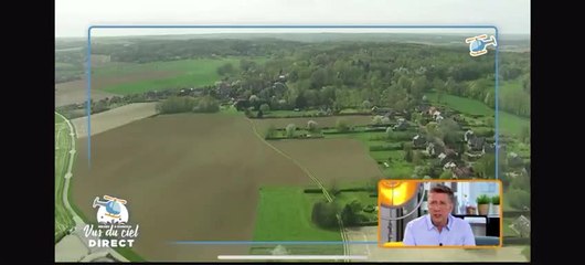 «Belges à domicile vus du ciel»: Christophe Deborsu victime d’un petit mal de l’air