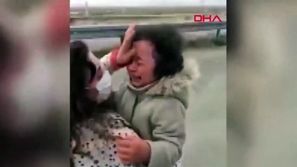 Koronavirüs | Karaman'da sağlık personeli ile kızının aylar sonra gelen buluşma anı gündem oldu