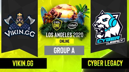 Dota2 - Vikin.gg vs. Cyber Legacy - Game 2 - Group A - EUCIS - ESL One Los Angeles