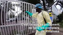 Coronavirus: désinfection dans la ville congolaise Kinshasa