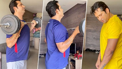 लॉकडाउन के बिच इस भोजपुरी एक्टर ने वर्कआउट को बनाया अपना साथी