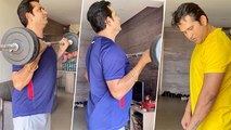 लॉकडाउन के बिच इस भोजपुरी एक्टर ने वर्कआउट को बनाया अपना साथी
