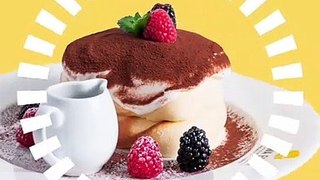 Japanese Fluffy Pancakes - Japanese Dessert