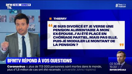 Je suis divorcé et au chômage partiel, puis-je baisser le montant de la pension alimentaire que je verse ?