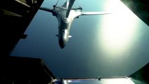 Refueling a USAF B-1B Lancer in Mid-Air