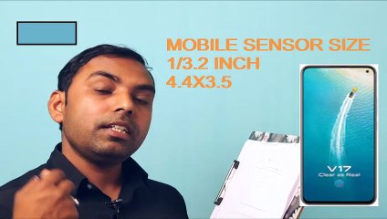 Camera sensor size is explained  for all cameras