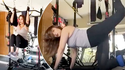 Madhuri Dixit's WORKOUT At Home At The Age Of 52