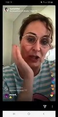 Ana Milán, susto en pleno directo de Instagram