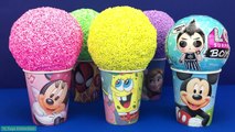 Finding Dory Play Foam Ice Cream Cups Surprise I LOL Boys Lego Disney Toy Story 4 Yowie Surprise Egg