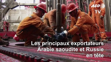 Coronavirus: accord sur une baisse "historique" de la production