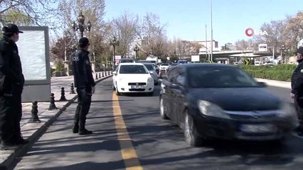 Ankara trafiğinde yeni korona virüs tedbirlerine ilişkin denetim