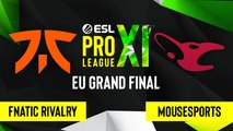 CSGO - Fnatic Rivalry vs. mousesports [Mirage] Map 5 - ESL Pro League Season 11 - EU Grand Final