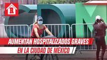 Sheinbaum alertó sobre aumento de hospitalizados graves por coronavirus en CDMX