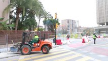 Se reanudan las obras en Málaga tras restablecer los trabajos no esenciales