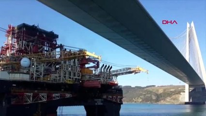 DEV PETROL ARAMA PLATFORMU 15 TEMMUZ ŞEHİTLER KÖPRÜSÜ ALTINDAN GEÇTİ