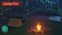 Camp Fire in Blender 2.83 | EEVEE