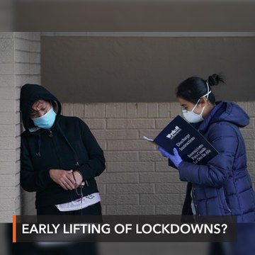 WHO warns against lifting lockdowns too early