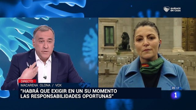 Macarena Olona denuncia las manipulaciones de TVE