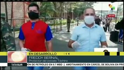 Aplica gobierno venezolano supervisión epidemiológica en la frontera