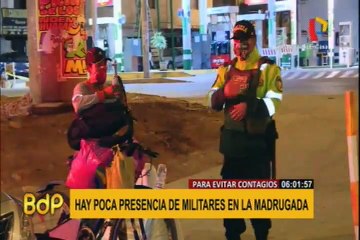 Estado de emergencia: se reduce presencia militar y policial en las calles de Lima