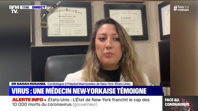 Des patients ne sont pas sauvés parce qu'ils arrivent trop tard , témoigne cette médecin new-yorkaise