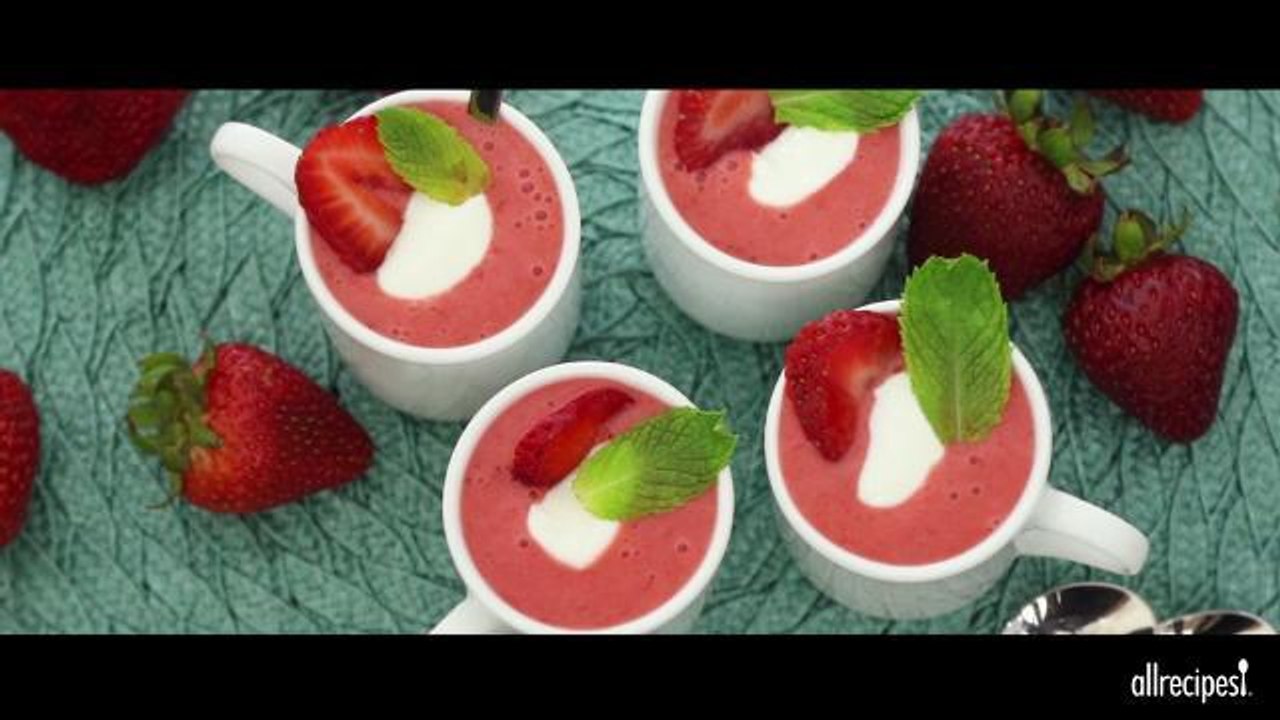 Spring Strawberry Soup