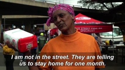 Coronavirus: Local NGOs distribute food in Johannesburg