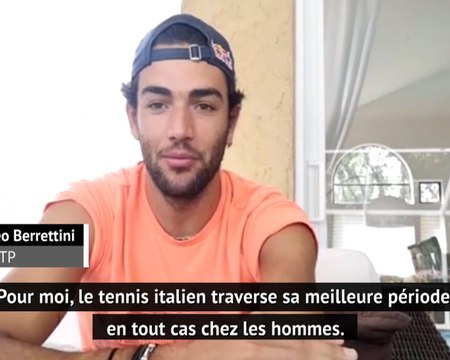 ATP - Berrettini : La meilleure période de l'histoire du tennis italien