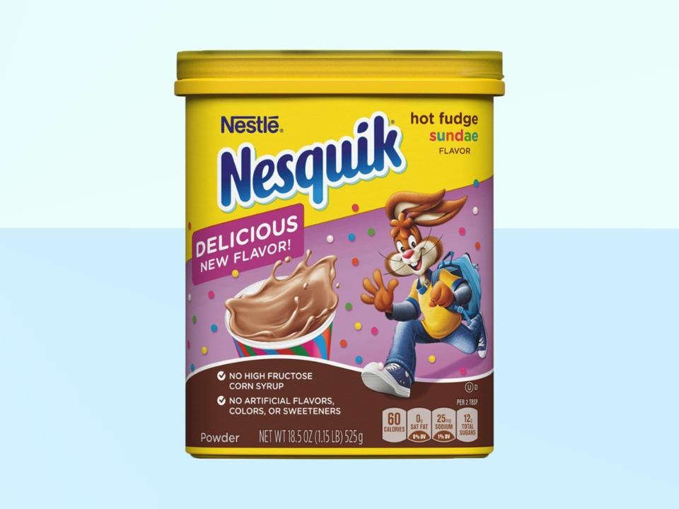 Nesquik Has a New Hot Fudge Sundae Flavor