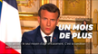 Emmanuel Macron annonce un allongement du confinement dans son discours du 13 avril